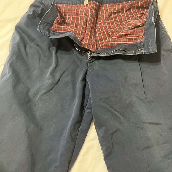 L.L. Bean Dark Blue Chinos - Picture 2 of 7